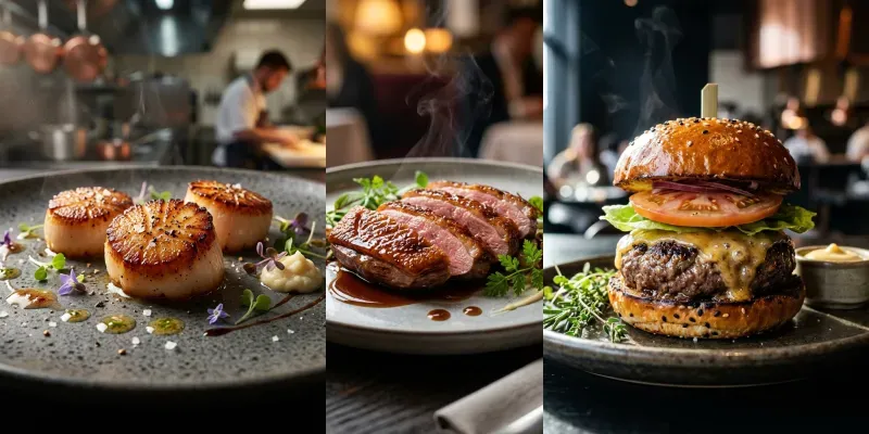 Professional Culinary Food Photography generated by undefined