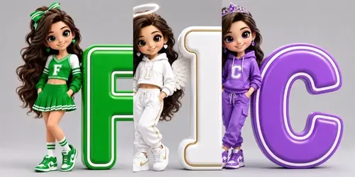 3D Cartoon Alphabet Tshirt Kits generated by chatgpt-image
