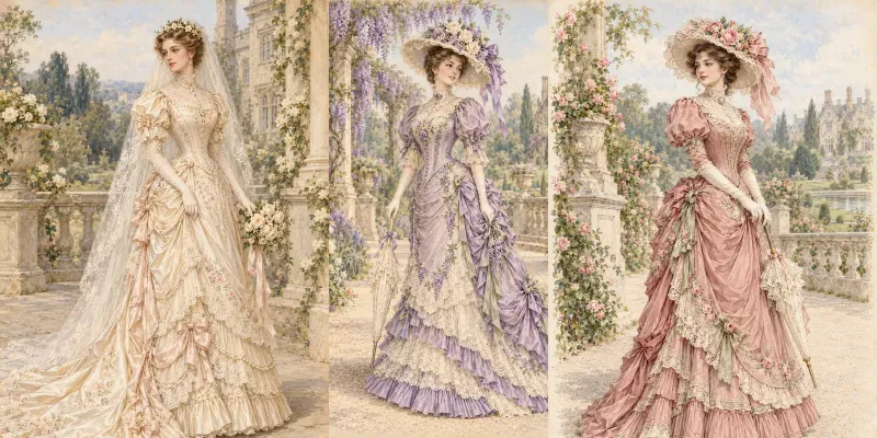 Vintage Fashion Illustrations