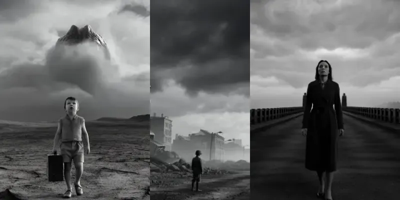 Cinematic Bw Colossal Horror Packs generated by undefined