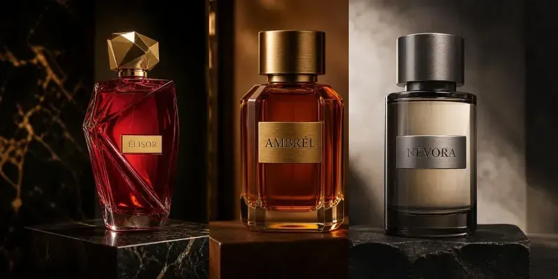 Luxury Perfume Product Photography generated by undefined