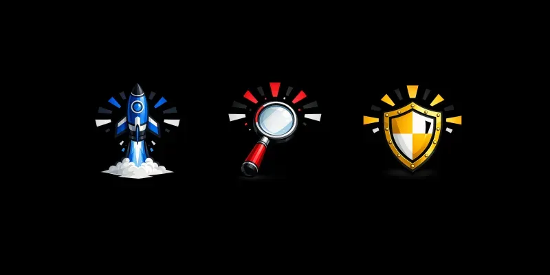 Executive Management Messaging Icons generated by undefined