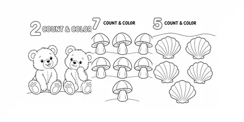 Kids Coloring Page Count And Colors generated by chatgpt-image