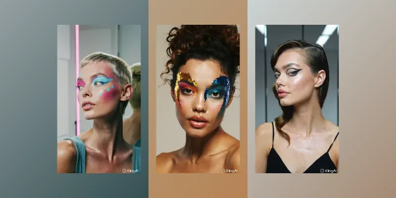Viral Gen Z Makeup generated by undefined