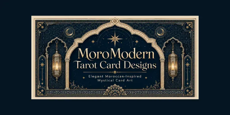 Moromodern Tarot Card Designs generated by undefined