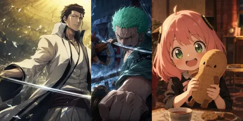 Cinematic 4K Anime Pc Wallpapers generated by undefined