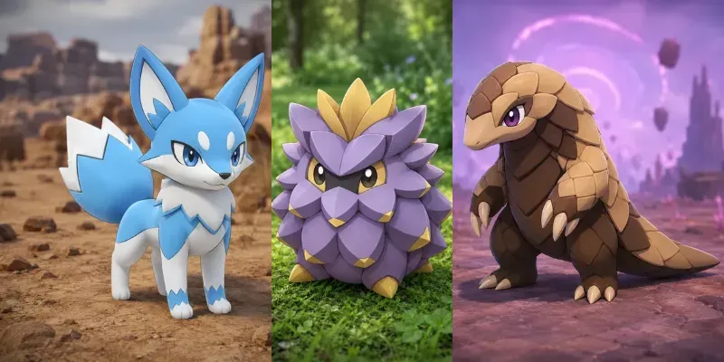 Pokemon Go Style 3D Fakemon Designs generated by undefined