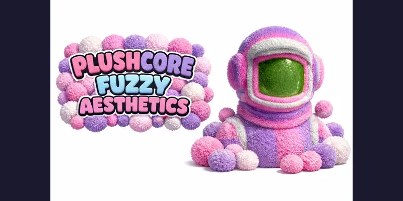 Plushcore Fuzzy 3d Aesthetic generated by undefined