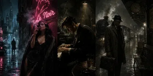 Noir Cinematic Scene Generator generated by chatgpt-image