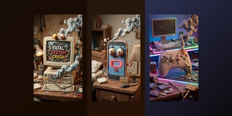 3D Claymation Tech Drama Story Generator generated by undefined