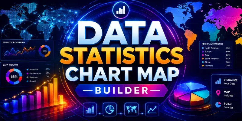 Data Statistics Chart Map Builder generated by undefined