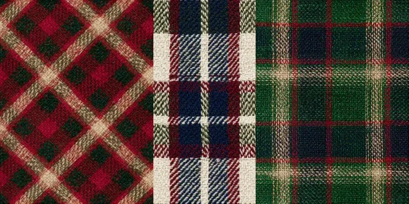 Christmas Tartan Seamless Patterns generated by undefined