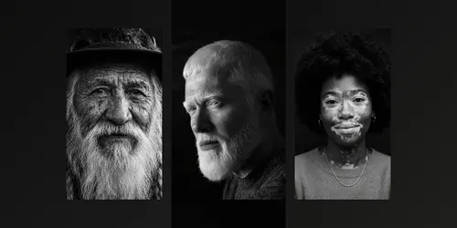 Professional Black And White Portraits generated by chatgpt-image