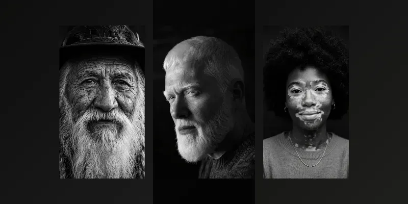 Professional Black And White Portraits generated by undefined