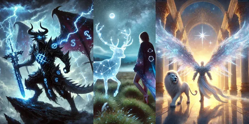 Dramatic Fantasy Scenes generated by undefined