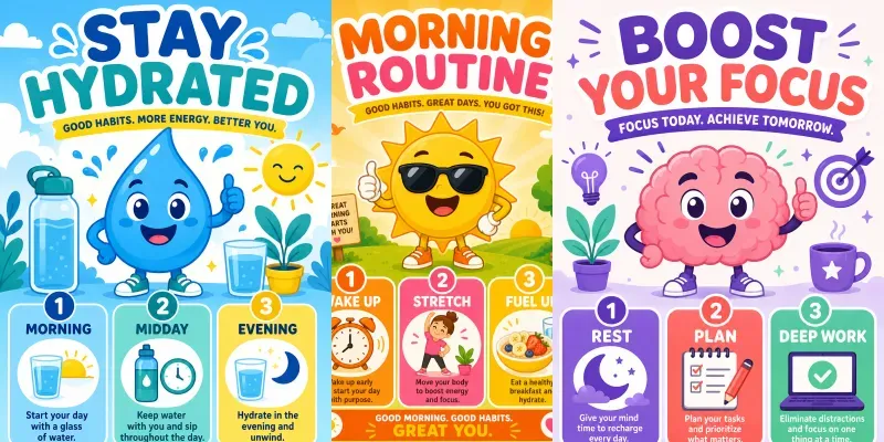 Cartoon Flat Infographic Studios generated by undefined