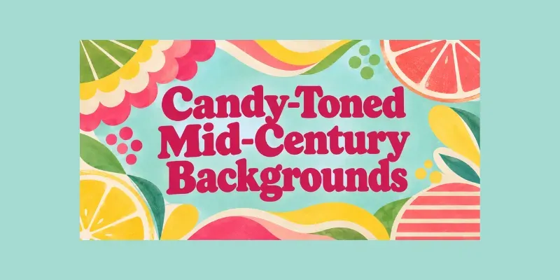 Mid Century Backgrounds