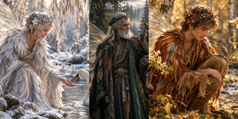 Fae And Feathers generated by undefined
