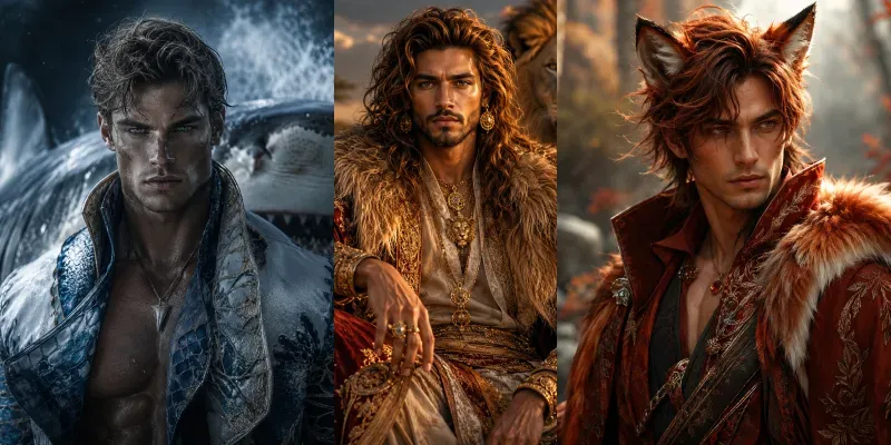 Animals Reimagined As Human Legends generated by undefined