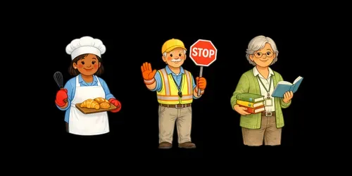 Community Helpers generated by chatgpt-image