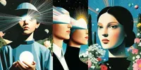Psychedelic Retro Fantasy Style midjourney prompt mini thumbnail