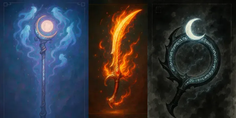 Legendary Weapon Showcases generated by undefined