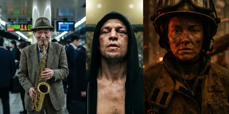 Hyperrealistic Cinematic Photojournalism generated by undefined