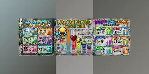 Streetart Style Infographics generated by gemini-image