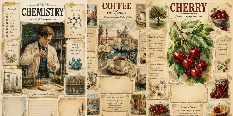 Scrapbook Posters generated by undefined