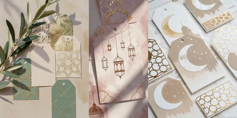 Ramadan Chic Minimalist Journal Tags generated by undefined