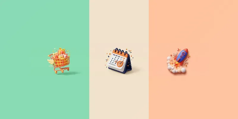 Premium 3D Clay UI Icons