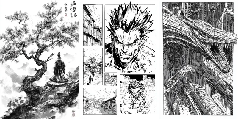 Mangastyle Ministories generated by undefined