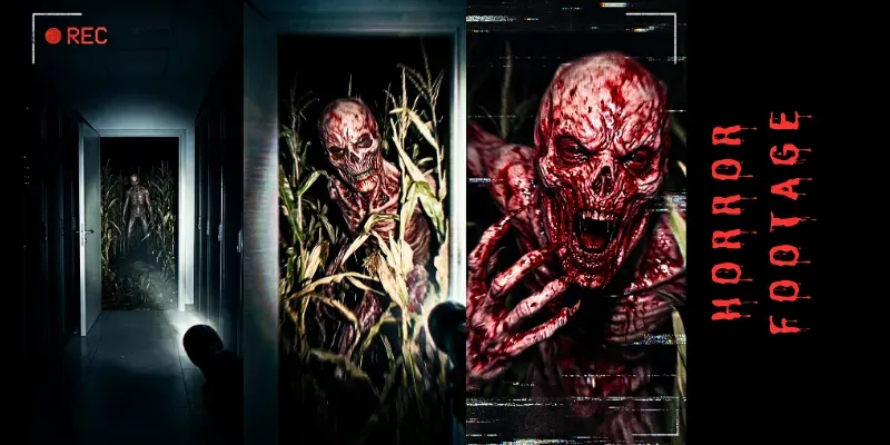 Viral Found Footage Horror Kling 25s generated by undefined