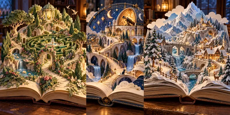 Popup Storybook Worlds