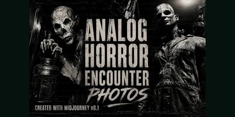 Analog Horror Encounter Photos generated by undefined