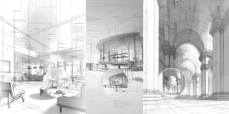 Cinematic Draftlines generated by undefined