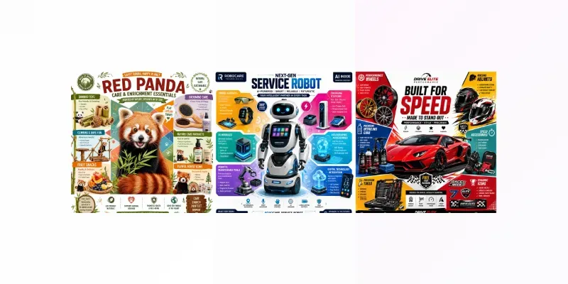 Colorful Pet Product Poster generated by undefined