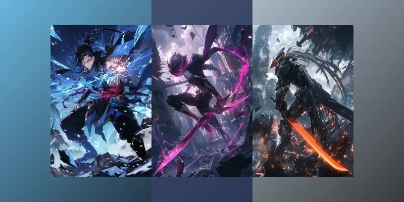 Action Anime Covers generated by undefined
