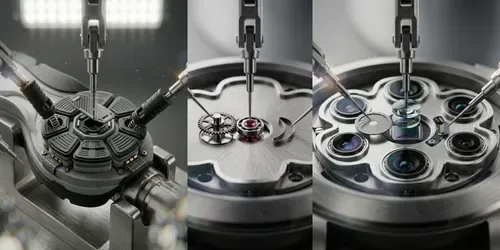 Micro Precision Assembly ASMR Generator generated by gemini-image