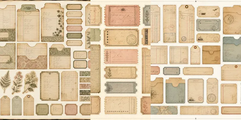 Ledger Pocket Ephemera Sheet Builders generated by undefined
