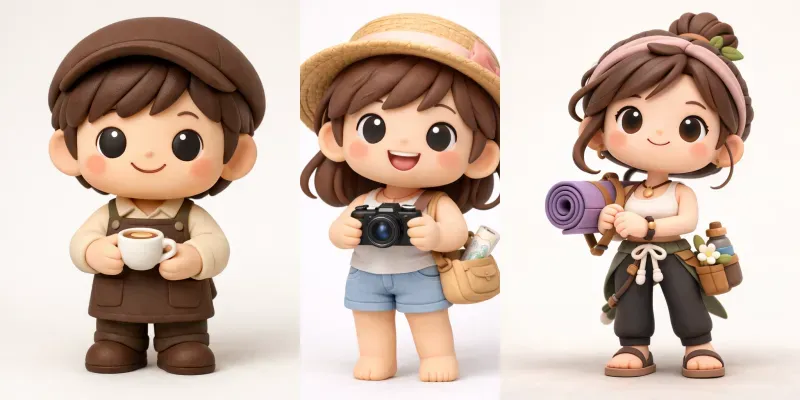 Clay Chibi Studios generated by undefined