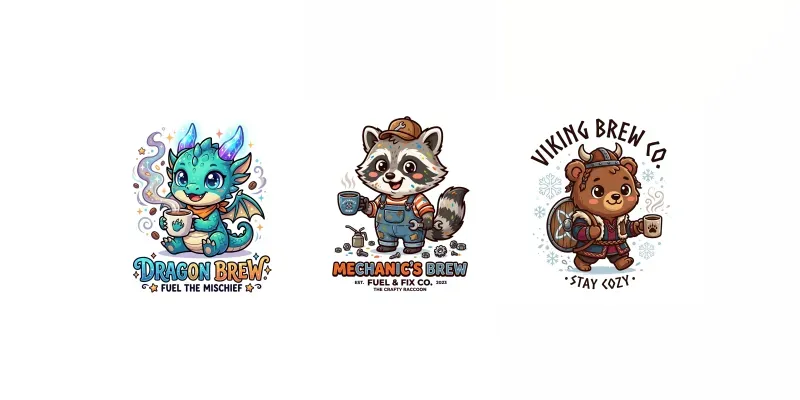Coffee Chaos Mascot Bundles generated by undefined