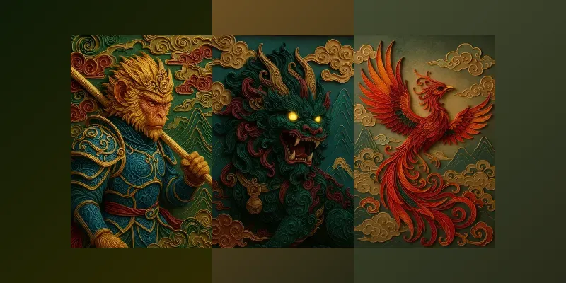 Mythical Paper Filigree Legends generated by undefined