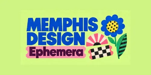 Memphis Design Ephemera generated by chatgpt-image