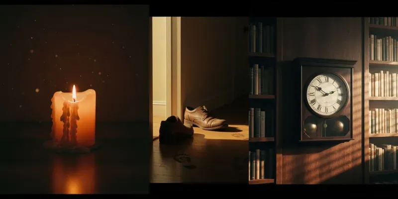 Cinematic Emotional Home Object Scenes generated by undefined