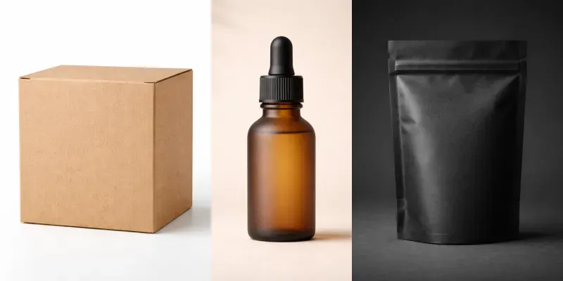 Pro 3D Blank Packaging Mockups generated by undefined
