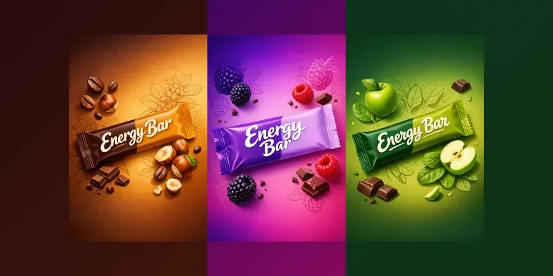 Energy Bar Packaging Advertising generated by undefined