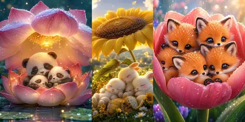 Whimsical Nature Shelter Mascot Dreams generated by chatgpt-image