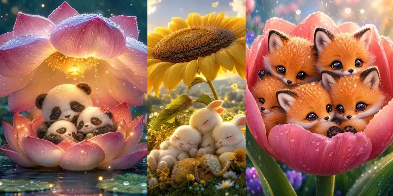 Whimsical Nature Shelter Mascot Dreams generated by undefined