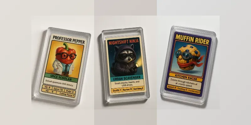 Parody Card Studio Mockups generated by undefined